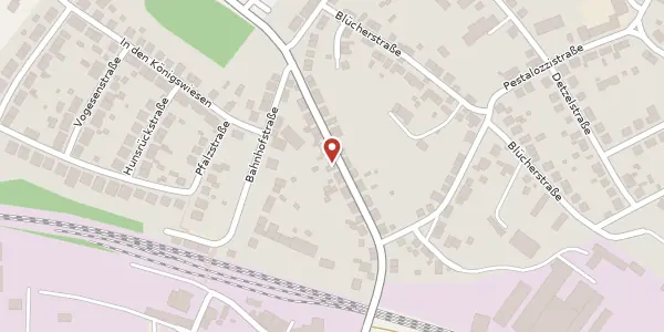 Karte der Umgebung von Hasseler Straße 19, 66386 St. Ingbert