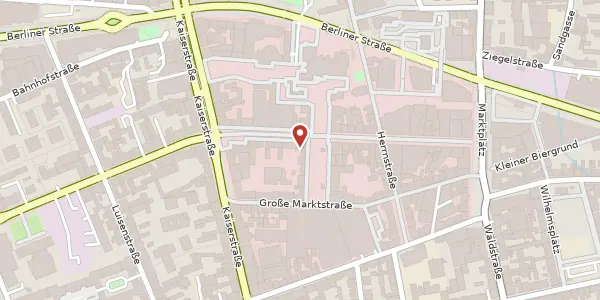 Karte der Umgebung von Aliceplatz 7, 63065 Offenbach
