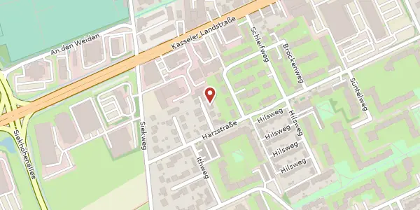 Karte der Umgebung von Grasweg 6, 37081 Göttingen