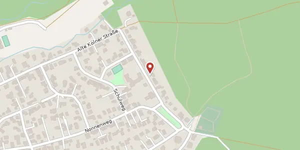 Karte der Umgebung von Kirchstraße 17, 51503 Rösrath