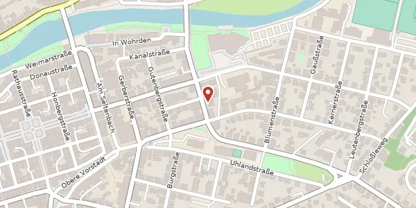 Karte der Umgebung von Alleenstraße 11, 78532 Tuttlingen