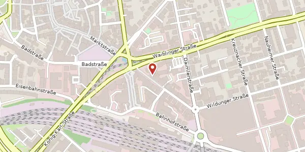 Karte der Umgebung von Seelbergstraße 7, 70372 Stuttgart