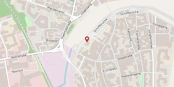 Karte der Umgebung von Langebrückstraße 34, 24340 Eckernförde