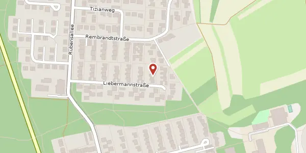 Karte der Umgebung von Liebermannstraße 51, 55127 Mainz