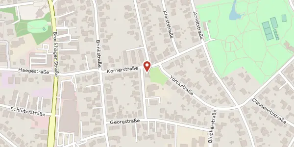 Karte der Umgebung von Körnerstr. 22 a, 33330 Gütersloh