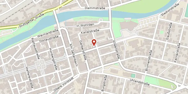 Karte der Umgebung von Königstraße 23, 78532 Tuttlingen