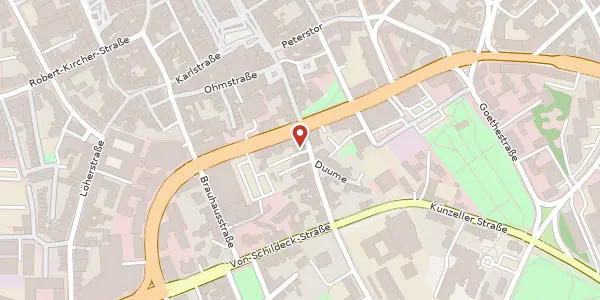 Karte der Umgebung von Florengasse 18, 36043 Fulda