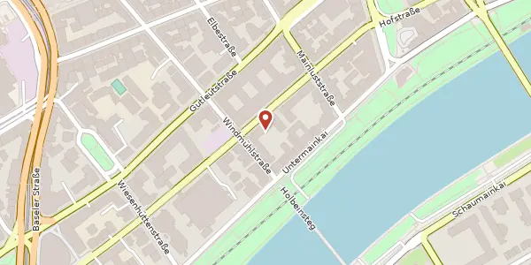 Karte der Umgebung von Wilhelm-Leuschner-Str. 27, 60329 Frankfurt