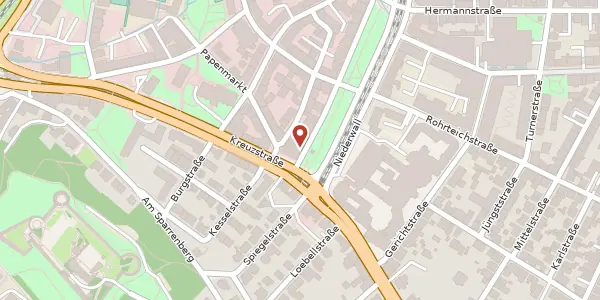 Karte der Umgebung von Siekerwall 21, 33602 Bielefeld