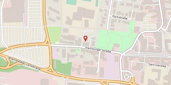 Karte der Umgebung von Hamburger Strasse 29, 23795 Bad Segeberg