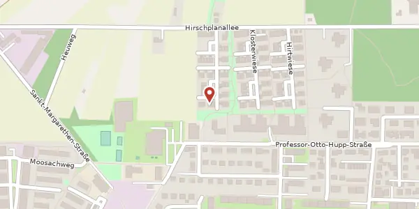 Karte der Umgebung von Am Ried 36, 85764 Oberschleißheim