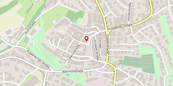 Karte der Umgebung von Klosterstraße 2, 71229 Leonberg