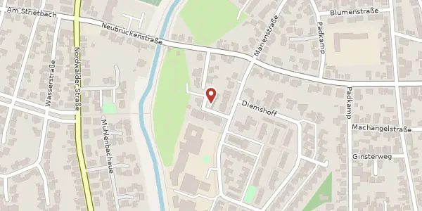 Karte der Umgebung von Diemshoff 124, 48282 Emsdetten