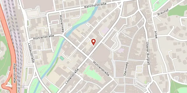 Karte der Umgebung von Hindenburgstr. 3, 96450 Coburg