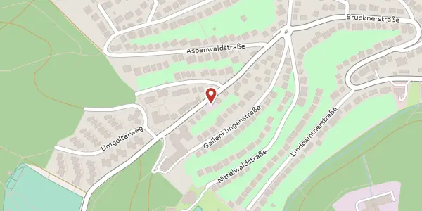 Karte der Umgebung von Vaihinger Landstraße 111, 70195 Stuttgart