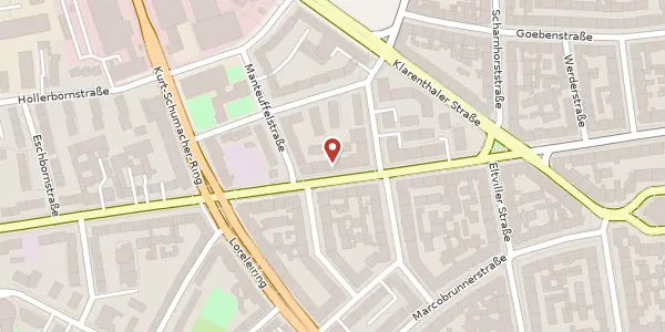Karte der Umgebung von Dotzheimer Str. 85, 65197 Wiesbaden