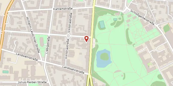 Karte der Umgebung von Frankfurter Str. 26, 64293 Darmstadt