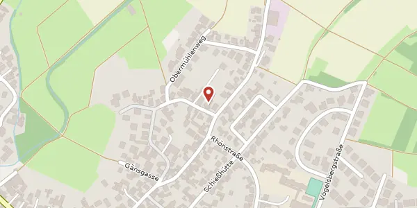 Karte der Umgebung von Hintergasse 32, 63505 Langenselbold
