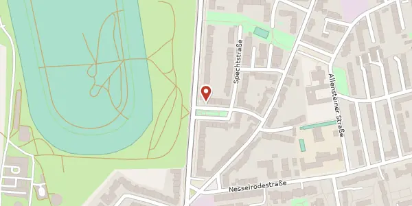 Karte der Umgebung von Finkenplatz 1, 50735 Köln