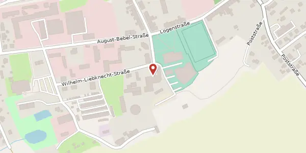Karte der Umgebung von Wilhelm-Liebknecht-Straße 1, 09337 Hohenstein-Ernstthal