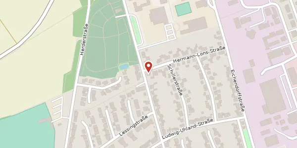 Karte der Umgebung von Hermann-Löns-Str. 29, 50181 Bedburg