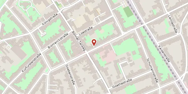 Karte der Umgebung von Weberstr. 108, 53113 Bonn