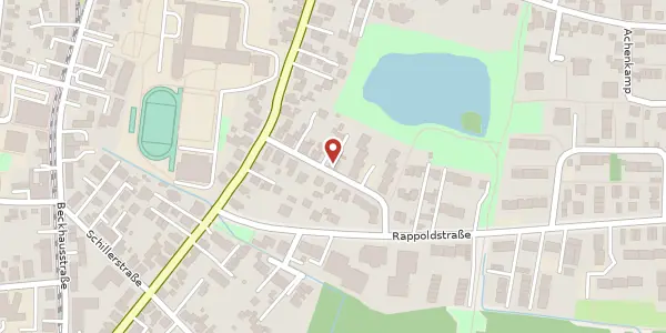 Karte der Umgebung von Schmalenbachstr. 9, 33611 Bielefeld