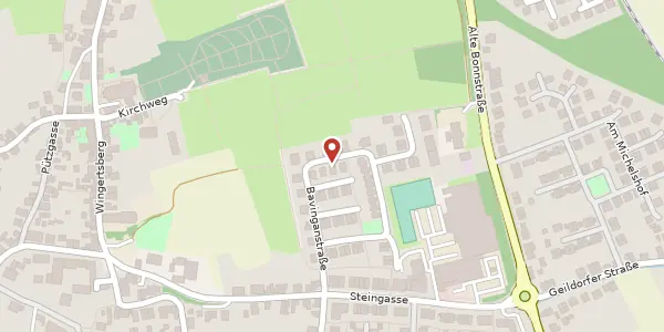 Karte der Umgebung von Bavinganstr. 30, 50321 Brühl