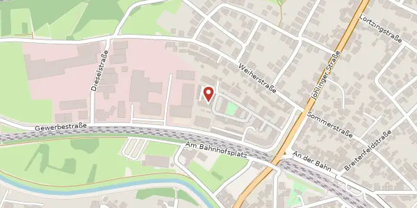 Karte der Umgebung von Siemensstraße 56, 76327 Pfinztal