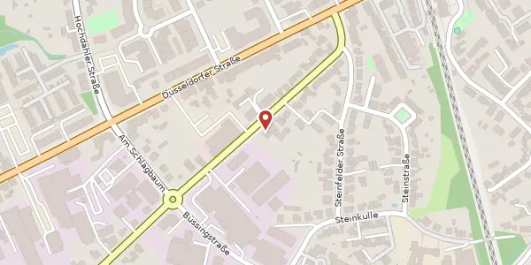 Karte der Umgebung von Ohligser Str. 27, 42781 Haan