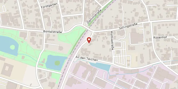 Karte der Umgebung von Mühlenfeldstraße 4, 37603 Holzminden