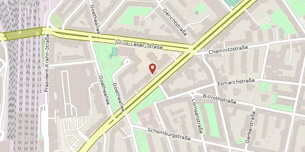 Karte der Umgebung von Max-Brauer-Allee 81, 22765 Hamburg