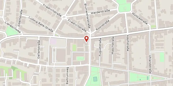 Karte der Umgebung von Lotter Str. 43, 49078 Osnabrück