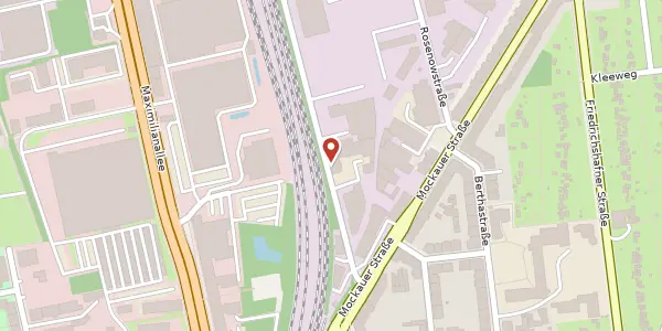 Karte der Umgebung von Dortmunder Straße 2, 04357 Leipzig