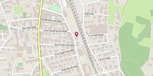 Karte der Umgebung von Hochriesstr. 17, 83209 Prien