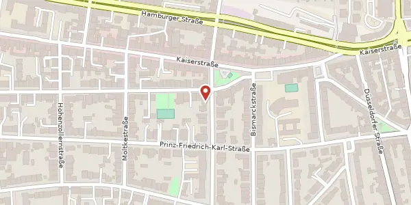 Karte der Umgebung von Goebenstr. 7, 44135 Dortmund