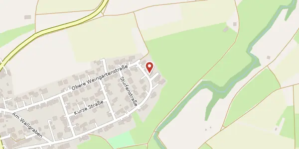 Karte der Umgebung von Untere Weingartenstraße 40, 73092 Heiningen