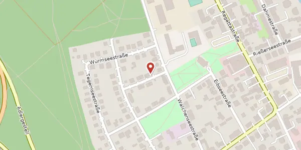 Karte der Umgebung von Chiemseestraße 2, 12527 Berlin