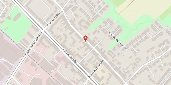 Karte der Umgebung von Inrather Str. 502, 47803 Krefeld