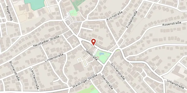 Karte der Umgebung von Winnender Straße 9, 71404 Korb