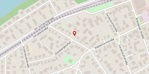 Karte der Umgebung von Reifträgerweg 7, 14129 Berlin