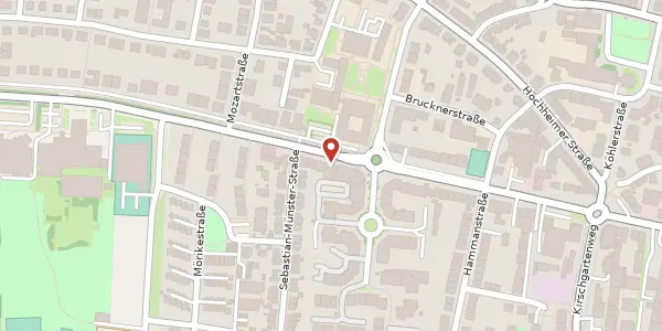 Karte der Umgebung von Alzeyer Straße 65 d, 67549 Worms
