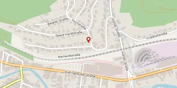 Karte der Umgebung von Richard-Sondermann-Str. 2, 51645 Gummersbach