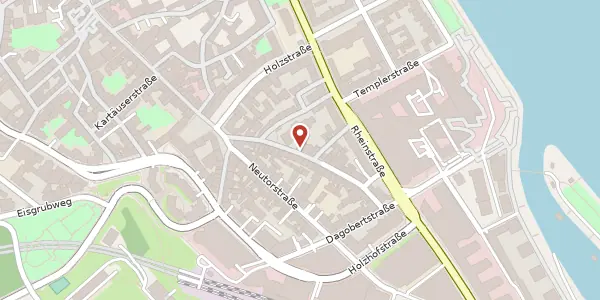 Karte der Umgebung von Kapuzinerstraße 38, 55116 Mainz