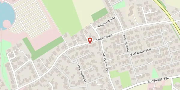 Karte der Umgebung von Eimerheide 48, 33335 Gütersloh