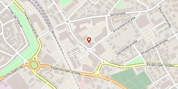 Karte der Umgebung von Marienstr. 6, 92224 Amberg