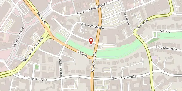 Karte der Umgebung von Goethestr. 2, 59065 Hamm