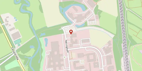 Karte der Umgebung von Nevinghoff 30, 48147 Münster