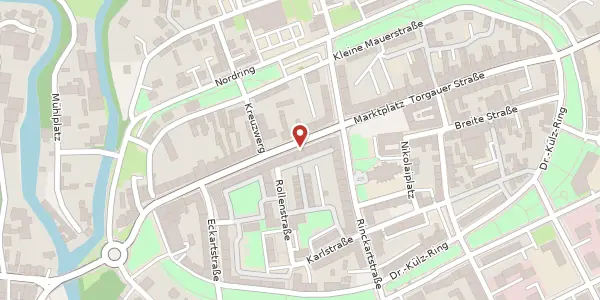 Karte der Umgebung von Leipziger Straße 65, 04838 Eilenburg