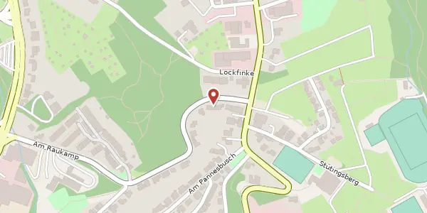 Karte der Umgebung von Am Raukamp 58, 42111 Wuppertal